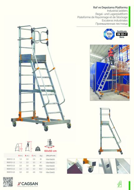 Platforma za regale police 3,0m
